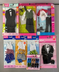 Group of Mattel Fashion Doll Clothing and Accessories