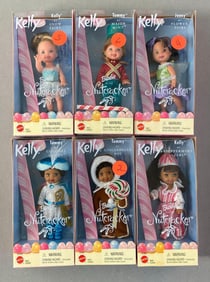 Group of Mattel Kelly Nutcracker Fashion Dolls