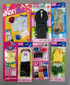 Group of Mattel Fashion Doll Clothing and Accessories
