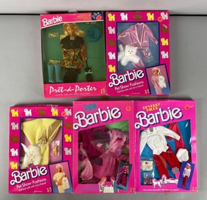 Group of Mattel Barbie Clothing
