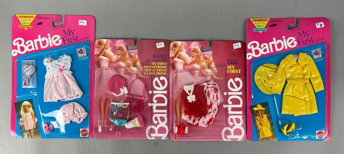 Group of Mattel Barbie My First Fashion Clothing: New in original packaging