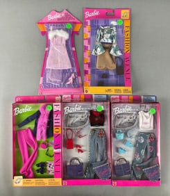 Group of Mattel Barbie Fashion Avenue Clothing