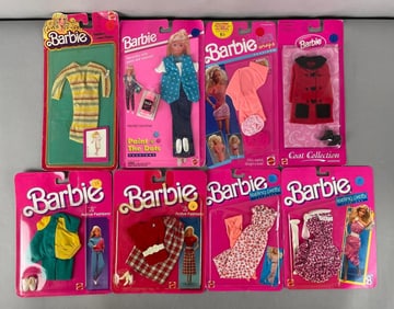 Group of Mattel Barbie Clothing