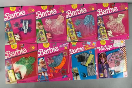 Group of Mattel Barbie Clothing