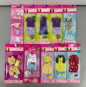 Group of Mattel Barbie Clothing