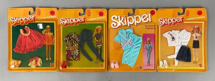 Group of Mattel Barbie Skipper Fashion Fantasy Clothing