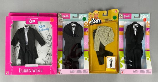 Group of Mattel Barbie Ken Clothing