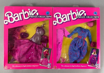 Group of Mattel Barbie Private Collection Fashions Clothing