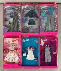 Group of Mattel Barbie Fashion Avenue Clothing