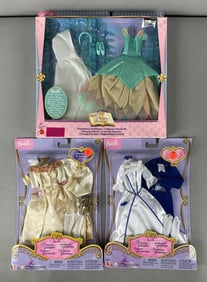 Group of Mattel Barbie Princess Clothing