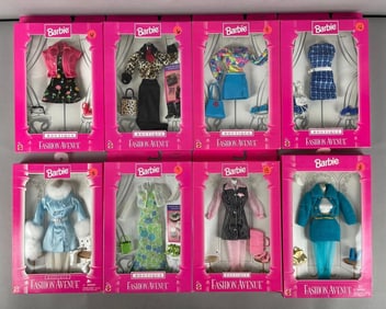 Group of Mattel Barbie Fashion Avenue Clothing