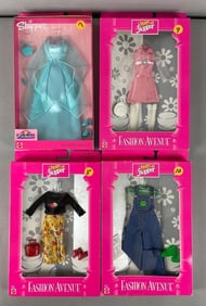 Group of Mattel Barbie Teen Skipper Fashion Avenue Clothing