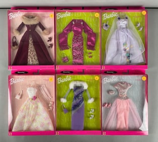 Group of Mattel Barbie Fashion Avenue Clothing