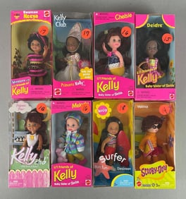 Group of Mattel Li'l Friends of Kelly Dolls