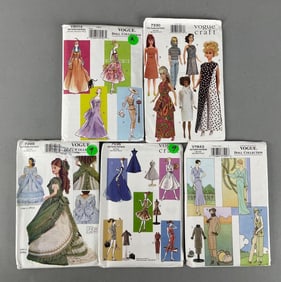 Group of Vogue Doll Collection Patterns
