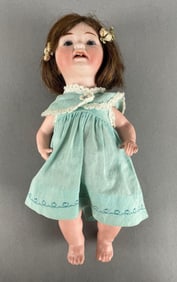 Vintage Japanese Bisque Head Doll