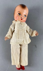 Vintage Mexican Composite Boy Doll