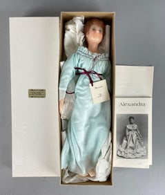 1988 Bobi Langkau and Co. Alexandra Wax Doll