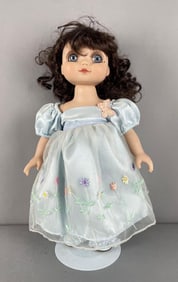 2002 Signed and Numbered Marie Osmond Butterfly Belle Vinyl Doll