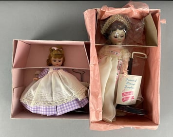 Group of 2 Madame Alexander Vinyl Dolls