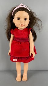 Lotus Brunette Vinyl Doll