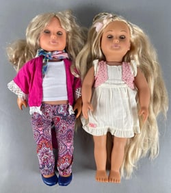 Group of 2 Battat Our Generation Dolls