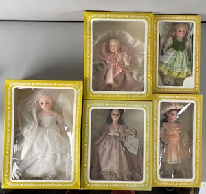 Group of Effanbee Vinyl Dolls