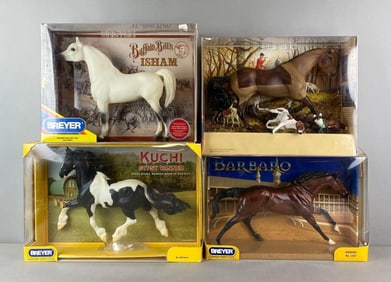 Group of 4 Breyer Horse Toys