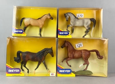 Group of 4 Breyer Horse Toys