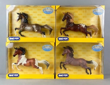 Group of 4 Breyer Horse Toys