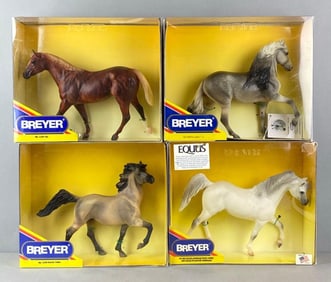 Group of 4 Breyer Horse Toys