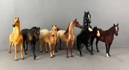 Group of 6 Horse Toys