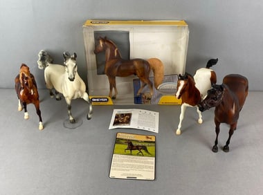 Group of 5 Breyer Horse Toys