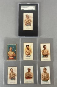 7 - 1887 - 88 Allen and Ginter and Goodwin Champions Boxing Tobacco Cards