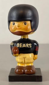 1960s Chicago Bears Square Base Bobblehead