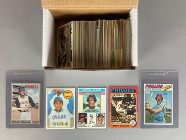 200+ 1960s - 70s Baseball Cards with HOFs, Stars, and Rookies