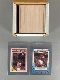 1989 Fleer Basketball Complete High-Grade Set with Sticker Set