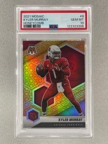 2021 Panini Mosaic Kyler Murray Honeycomb #8 PSA 10