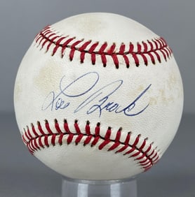 Lou Brock Signed Official NL MLB Rawlings Baseball