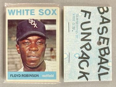 1964 Topps Baseball West Corps Cello Fun Pack with Gil Hodges on Back