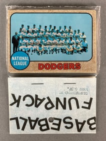 1968 Topps Baseball West Corps Cello Fun Pack