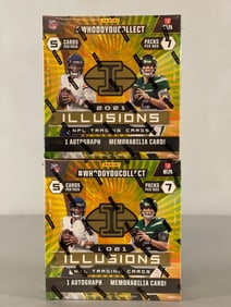 2021 Illusions Football Mega Boxes