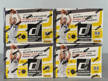 4 - 2021 - 22 Donruss Blaster Boxes