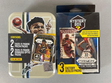 2022 - MJ Holding NBALab Collectors Tin + 2022 Basketball Mystery Box