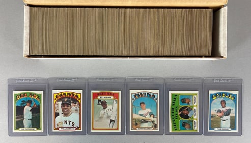 1972 Topps Baseball Complete Set