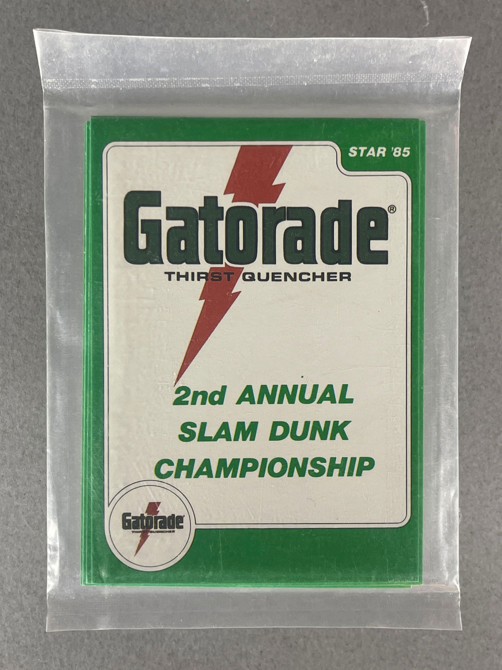 1985 Star Gatorade Factory Sealed Bag (1 of 2)