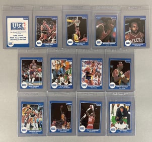 1985 Star Miller Lite Complete Set with Michael Jordan