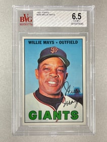 1967 Topps Willie Mays #200 BVG 6.5