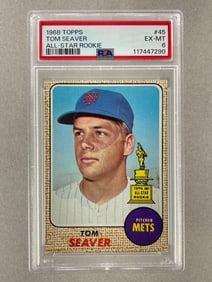 1968 Topps All-Star Tom Seaver #45 PSA 6