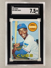 1969 Topps Ernie Banks #20 SGC 7.5